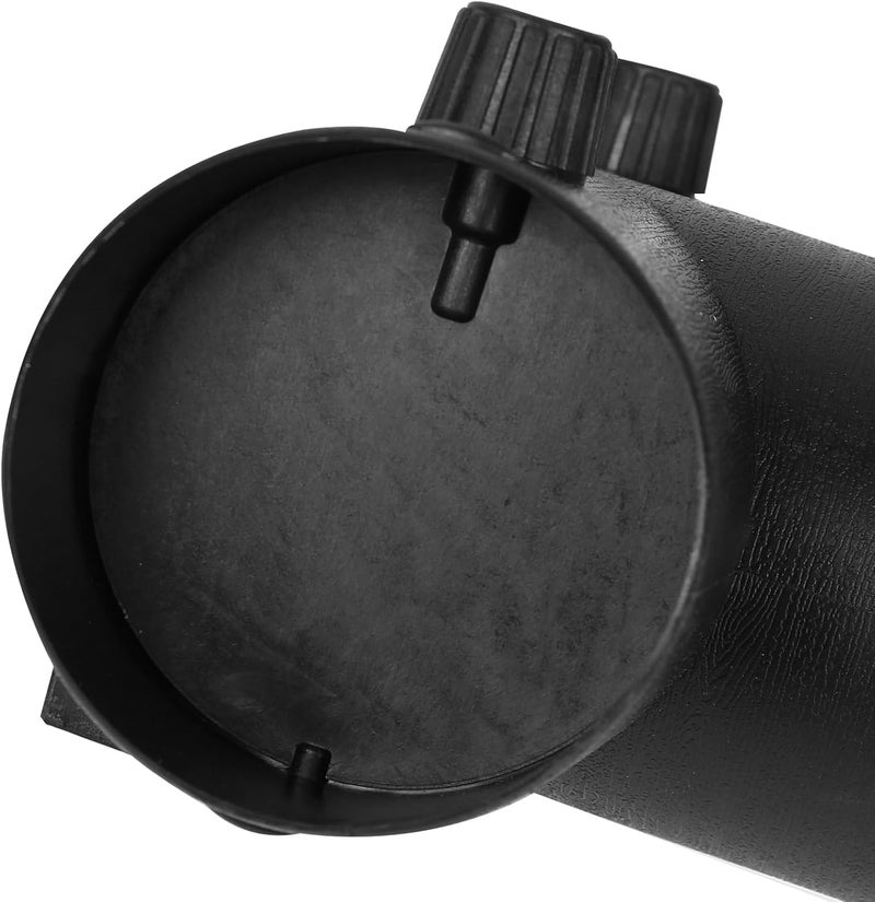 Copgge Diesel Heater Duct Connector Parking Heater Pipe Hose Ducting Vent Connector with Adjustable Valve Flap for Eberspacher Webasto Diesel Heater, for Chinese Diesel Heater 5KW 8KW (T Piece 75MM) - Image 4